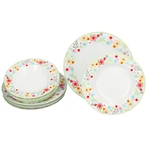 Mambocat Variant Blümchen Tafelservice 12-tlg. bunt