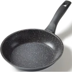 Bratpfanne STONELINE, grau, H:4,1cm Ø:20cm, Pfannen, kratzfeste STONELINE-Antihaftbeschichtung, Induktion