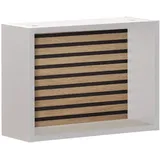 MÖBELPARTNER Wandregal Ekko 40,2 x 15,7 x 30,2 cm Weiß