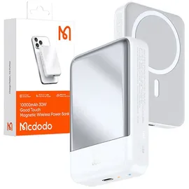 Mcdodo MC-5930 Magnetic Power Bank 10000mAh, 30W (white) - Weiß