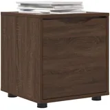 vidaXL Badezimmerschrank Braun Eichen-Optik 40,5 x 40 x 44 cm