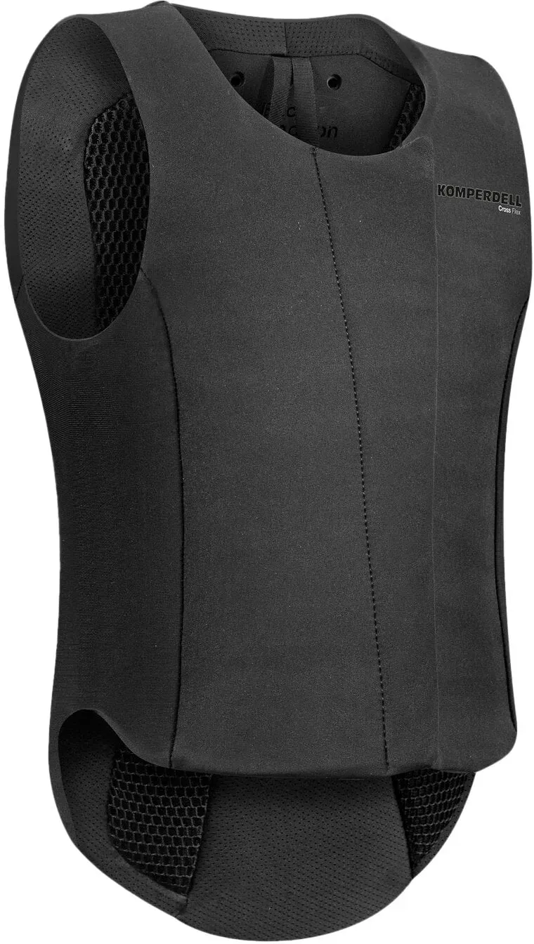 KOMPERDELL Rückenprotektor Ballistic Vest Champion schwarz/silber 128