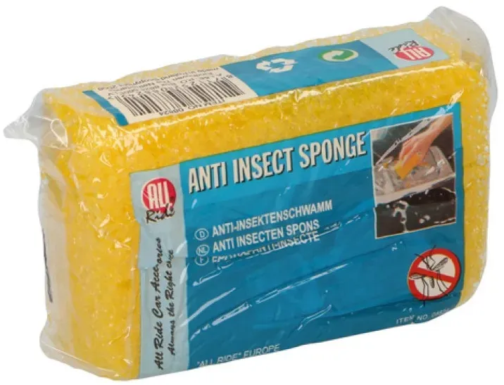 Reinigungsschwamm zum Entfernen von Insektenverschmutzungen, 11 cm x 3,5 cm x 7 cm, All Ride