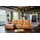 KAWOLA Big Sofa DORI Leder cognac Longchair links