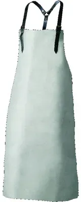 Spaltlederschürze KNUT, weiß - weiß