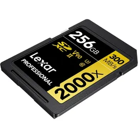 Lexar Professional SDXC 256GB 2000x UHS-II V90