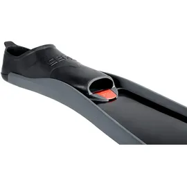 Seacsub SEAC Motus Langen Flossen Fußteil, Ideal für Tauchen und Apnöetauchen, schwarz, 45/46