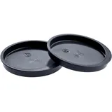 silwy silwy® Deckel (2er Set) mit Trinkhalmaussparung – Auslaufsicher für standsicher für Magnet-Trinkbecher – Ideal für Camping, Boating & Outdoor