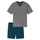 SCHIESSER Shorty Comfort Nightwear Rot 58
