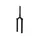 RockShox Gabel-Standrohr+Brücke CSU Pike RockShox DA29Boost15x110mm,51Offset,GlossBlack B3,