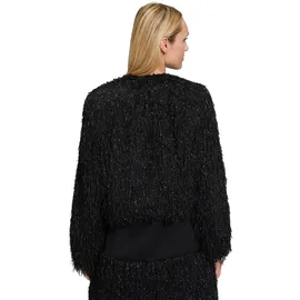 Vera Mont Bomberjacke mit Lurexfaden schwarz L