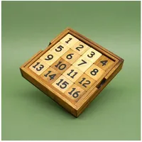 Rombol rutschende 15 - nostalgisches Schiebepuzzle,