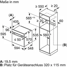 Siemens 3D-Heißluft Hydrolyse + h|tech Kochfeld 78cm Bräterzone