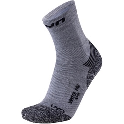 UYN Winter Pro Laufsocken mit Cool-Air-Flow Technologie aus Natex Herren grey/black 42-44