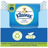 12 Packungen Kleenex Feuchtes Toilettenpapier Natürlich Pflegend Feuchttücher