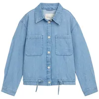 Tom Tailor Summer Jeansjacke - Used Bleached Blue Denim - XL