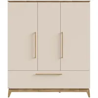 Paidi Kleiderschrank Stiene 171 x 200 cm Dekor Cashmere-Beige