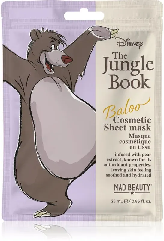 Mad Beauty The Jungle Book Sheet Mask - Baloo Zellschicht-Maske 25 ml