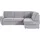 sit&more Ecksofa SIT & MORE "Sonoma L-Form", silber, B:246cm H:91cm T:176cm, Kunstleder SOFTLUX;Luxus-Microfaser ALTARA NUBUCK (100% Polyester);Luxus-Microfaser (90% Polyester, 10% Polyamid), Sofas, Ecksofa, wahlweise mit Bettfunktion und Bettkasten
