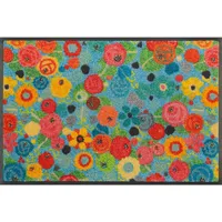 Wash+Dry Flower Power 40 x 60 cm Bunt