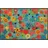 Wash+Dry Flower Power 40 x 60 cm Bunt