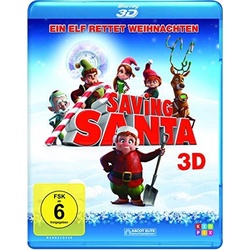 Saving Santa - Ein Elf rettet Weihnachten [3D Blu-ray] (Neu differenzbesteuert)