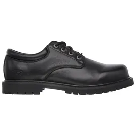 SKECHERS "Cottonwood- Elks SR Schnürschuh" mit bequemer Memory Foam Funktion Gr. 41, schwarz