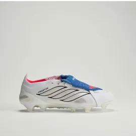 adidas Predator Elite FG Herren Cloud White/Zero Met/Team Royal Blue 43 1/3