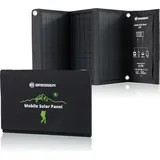 Bresser Mobiles Solar-Ladegerät 21 Watt mit USB-
