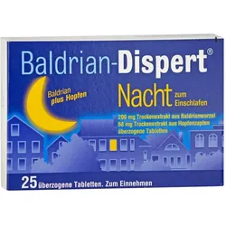 Baldrian-Dispert Nacht zum Einschlafen