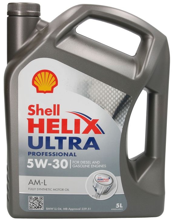 Huile moteur SHELL Helix Ultra AM-L 5W30 5L