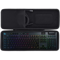 co2CREA case Harte reiseschutzhülle Etui Tasche für Logitech G 915 Lightspeed Kabellose, mechanische Gaming-Tastatur (Nur Tasche, Enthält Keine Tastatur)