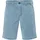 MAC Bermudas "Liam Bermuda", Herren, Gr. 38, N-Gr, blau (blau mirage), Twill, Obermaterial: 62% Lyocell, 35% Baumwolle, 3% Elasthan, Hosen Bermudas, in gewaschener Optik, Twillqualität