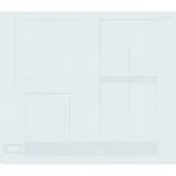 HOTPOINT HB 8460B NE/W Induktionskochfeld 4 Zonen Glas 60Cm Weiß