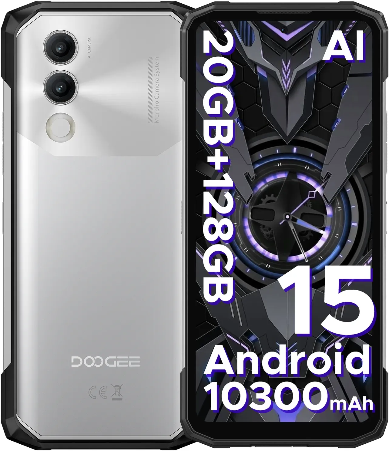 DOOGEE BLADE20 Smartphone - 6,56 Zoll - 128GB - NATURAL