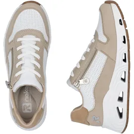 Rieker Sneaker Damen Weite M Beige/Weiß 37