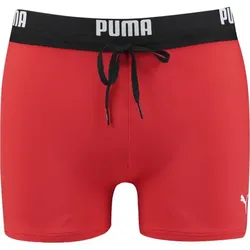 PUMA Badehose SWIM MEN LOGO SWIM TRUNK 1P, red, M