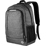 Boostboxx BoostBag One Backpack - Boostboxx City-Rucksack für Laptop/Notebook bis 15,6", Ipad, Tablet und Handy, perfekt für Schule, Studium, Business oder Beruf, grau