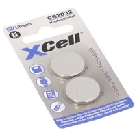 XCell Knopfzelle CR 2032 3 v 2 St. 220