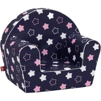 Knorrtoys 74032 - Kindersessel - Star Blue pink