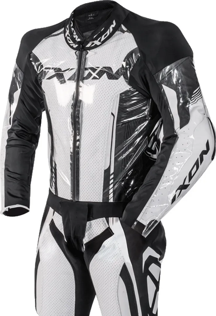 Ixon Stream Regenjacke, weiss, Größe 2XL für Männer