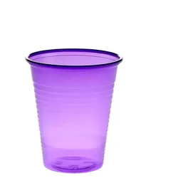 Mundspülbecher Cups 180 ml aus Kunststoff in verschiedenen Farben