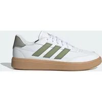 Adidas Courtblock Schuh WEISS|GRÜN|khakibeige 41 1/3