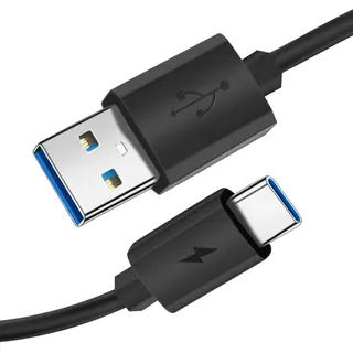 Ladekabel / Ladekabel für Bose SoundLink Color I, II, III, Mini 2 II / Revolve+ Plus Bluetooth-Lautsprecher, Bose kabellose Kopfhörer (schwarz-1 m) Typ C