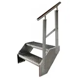 Kaminbau Mierzwa Premium Treppe 38 cm 800 mm Verzinkt