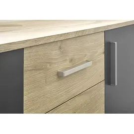 HBZ Sideboard 120 x 84 x 35 cm Grau