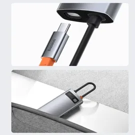 Baseus Metal Gleam Series 4-in-1 USB-C Hub,