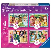 Ravensburger Puzzles Disney Prinses, 4in1 4 Teile,