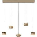 neuhaus pure PURE Falling Rings 5x LED 13 cm eckig braun/schwarz