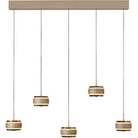 neuhaus pure PURE Falling Rings 5x LED 13 cm eckig braun/schwarz